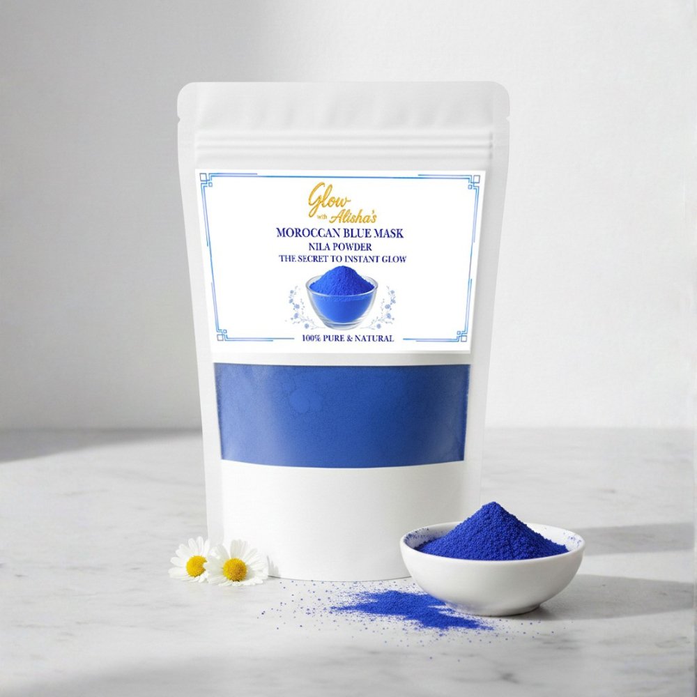 Moroccan Blue Mask The Secret to Instant Glow