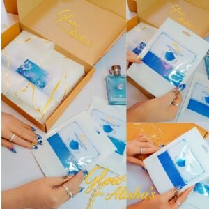 Moroccan Blue Mask Glow