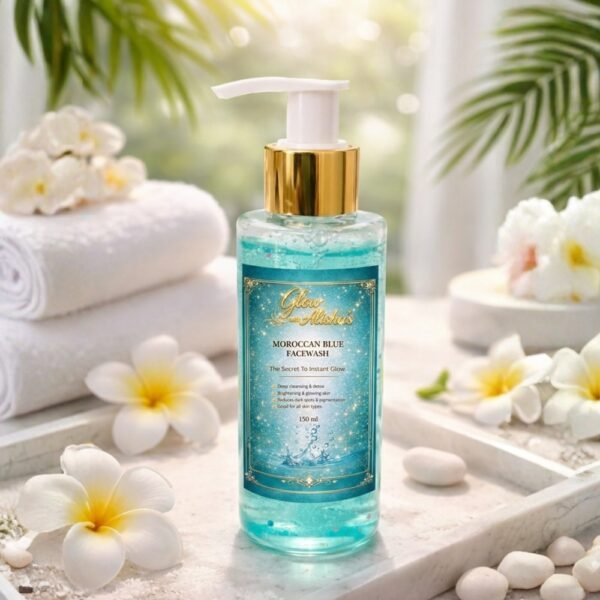 Moroccan Blue Face Wash