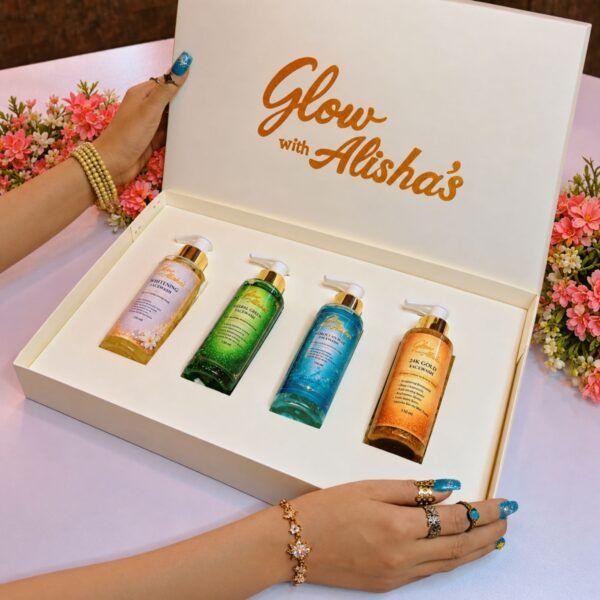 Glow With Alisha’s Complete Face Wash Collection